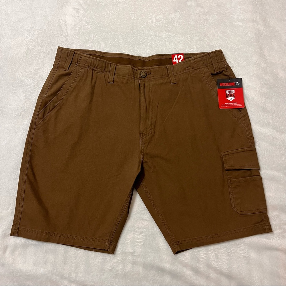 Wolverine Men's Tan Cargo Shorts
